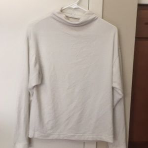 Uniqlo White Turtleneck